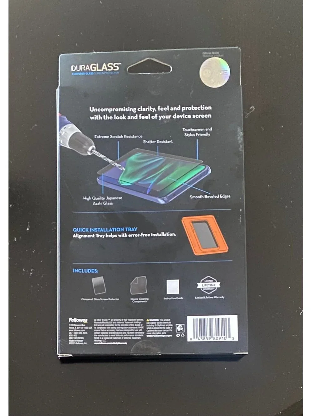 DuraGlass Tempered Glass Screen Protector for Motorola moto g STYLUS (2025)